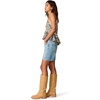 image:imageSteve Madden Womens Bryna Top in Embroidered PlaidBrown Plaid Mix