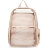 image:imageSteve Madden Womens CLEAR Backpack With Tech Pouch NudeNude