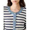 image:imageSteve Madden Womens Casette Sweater CardiganIvory Stripe