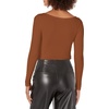 image:imageSteve Madden Womens Charlie Bodysuit TopMocha Bisque