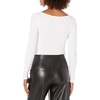 image:imageSteve Madden Womens Charlie Bodysuit TopWhite