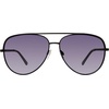 image:imageSteve Madden Womens Dante SunglassesShiny BlackSmoke Gradient