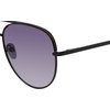 image:imageSteve Madden Womens Dante SunglassesShiny BlackSmoke Gradient