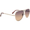 image:imageSteve Madden Womens Dante SunglassesShiny GoldBrown