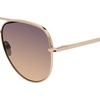 image:imageSteve Madden Womens Dante SunglassesShiny GoldBrown
