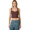 image:imageSteve Madden Womens Dixie Knit TopWalnut