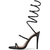 image:imageSteve Madden Womens Exotica Ankle Wrap Stiletto Dress SandalBlack Snake