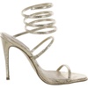 image:imageSteve Madden Womens Exotica Ankle Wrap Stiletto Dress SandalGold Snake
