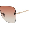 image:imageSteve Madden Womens Female Sunglasses Style Bentley ShieldSatin GoldBrownBrown Gradient