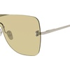 image:imageSteve Madden Womens Female Sunglasses Style Bentley ShieldShiny SilverSilver Mirrored