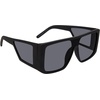 image:imageSteve Madden Womens Female Sunglasses Style Colt WrapSoft BlackSolid Smoke