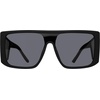 image:imageSteve Madden Womens Female Sunglasses Style Colt WrapSoft BlackSolid Smoke