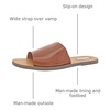 image:imageSteve Madden Womens Grace Slide SandalCognac Leather