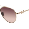 image:imageSteve Madden Womens Harlee SunglassesShiny GoldBrownBrown Gradient
