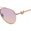 image:imageSteve Madden Womens Harlee SunglassesShiny RosegoldPurple Gradient