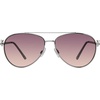 image:imageSteve Madden Womens Harlee SunglassesShiny SilverPink Gradient