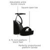 image:imageSteve Madden Womens LessaBlack Satin