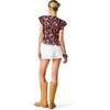 image:imageSteve Madden Womens Leyla Top in Cotton Voile PrinPort