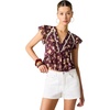 image:imageSteve Madden Womens Leyla Top in Cotton Voile PrinPort