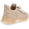 image:imageSteve Madden Womens Maxima SneakerBlush Multi Rhinestone