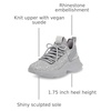 image:imageSteve Madden Womens Maxima SneakerDenim Rhinestone