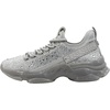 image:imageSteve Madden Womens Maxima SneakerGrey Rhinestone