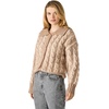image:imageSteve Madden Womens Michaella Cable CardiganMocha Heather