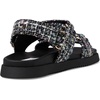 image:imageSteve Madden Womens Mona Black LeatherBlackWhite Multi