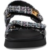 image:imageSteve Madden Womens Mona Black LeatherBlackWhite Multi