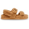 image:imageSteve Madden Womens Mona Black LeatherCamel Shearling