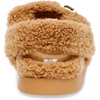 image:imageSteve Madden Womens Mona Black LeatherCamel Shearling