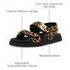 image:imageSteve Madden Womens Mona Black LeatherLeopard