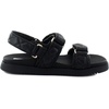 image:imageSteve Madden Womens Mona Black LeatherQuilted