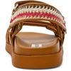 image:imageSteve Madden Womens Mona Black LeatherRaffia Multi