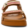image:imageSteve Madden Womens Mona Black LeatherRaffia Multi