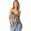 image:imageSteve Madden Womens Roue Top in Zebra FadeCaramel Zebra