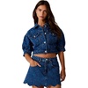 image:imageSteve Madden Womens Serafina in Eyelet DenimBlue Depths