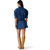 image:imageSteve Madden Womens Serafina in Eyelet DenimBlue Depths