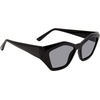 image:imageSteve Madden Womens Stacia SunglassesBlackSolid Smoke