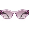 image:imageSteve Madden Womens Stacia SunglassesCrystal PurplePurple Gradent