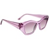 image:imageSteve Madden Womens Stacia SunglassesCrystal PurplePurple Gradent