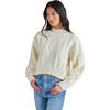 image:imageSteve Madden Womens Steve Madden Apparel Marcie SweaterWhisper White