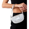image:imageSteve Madden Womens Steve Madden Balexis Crescent Shoulder BagSilver