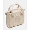 image:imageSteve Madden Womens Steve Madden Bbabi Quilted Top Handle CrossbodyTimeless Taupe