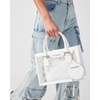image:imageSteve Madden Womens Steve Madden Bcelene Clear Box Bag WPouchWhite