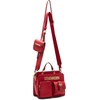 image:imageSteve Madden Womens Steve Madden Bevelyn Utility Pocket Convertible Crossbody BagCrimson Red