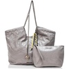image:imageSteve Madden Womens Steve Madden Bkenz Patent Quilted ToteGravity Grey
