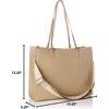 image:imageSteve Madden Womens Steve Madden Blivonia Medium ToteSandstorm