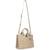 image:imageSteve Madden Womens Steve Madden Bmich Quilted Top Handle SatchelTimeless Taupe