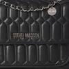 image:imageSteve Madden Womens Steve Madden Bniles Quilted Flap CrossbodyBlack